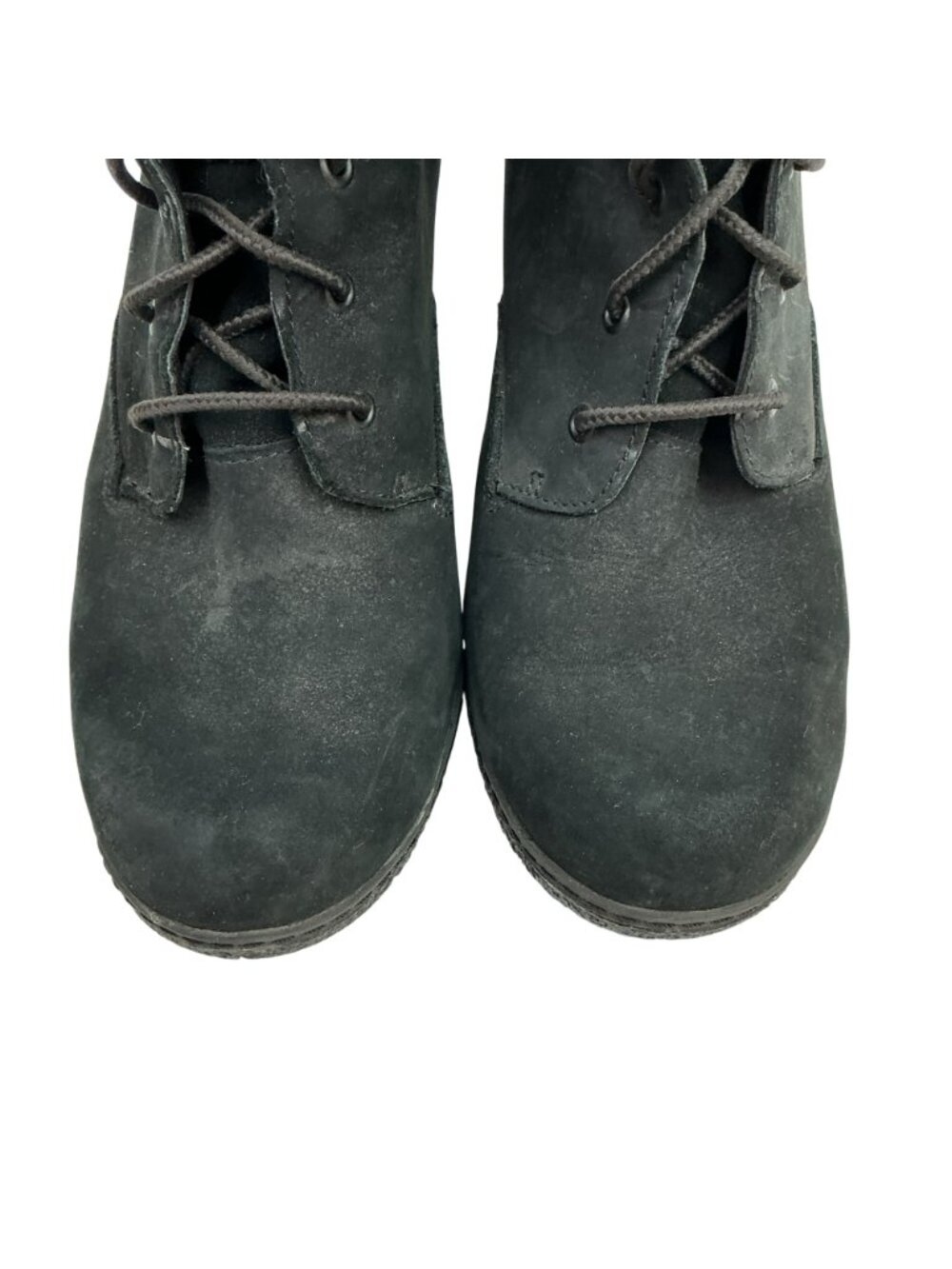 Timberland Tillston 6” Nubuck Block Heel Lace Boots Womens 8.5 Defender Repellen - Picture 6 of 16